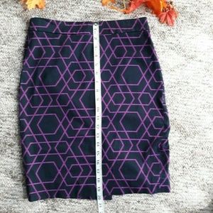 J.Crew Women's Purple  Pencil Skirt Size 0